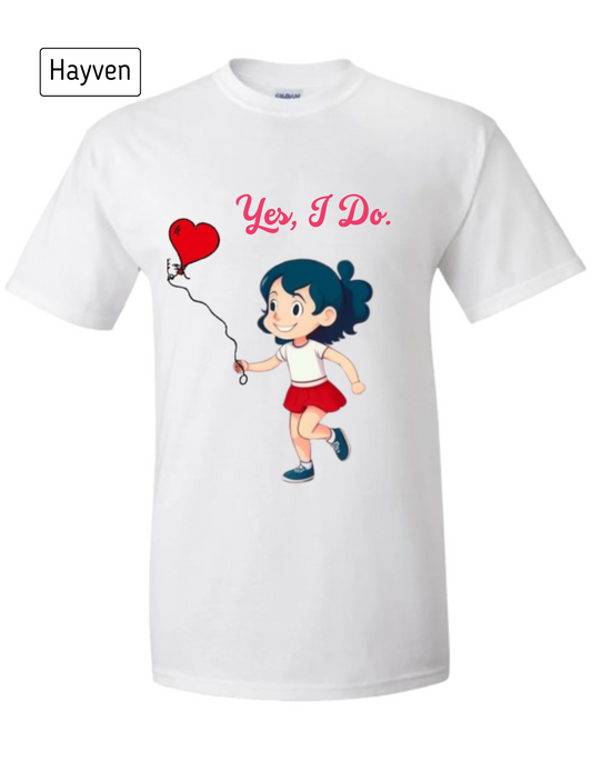 Valentine's Day Woman Cotton T-shirt